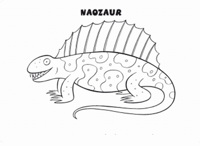 Dinozaury kolorowanki